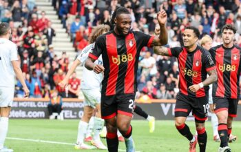 Semenyo Gemilang, Bournemouth Akhiri Musim dengan Kemenangan atas Leicester City